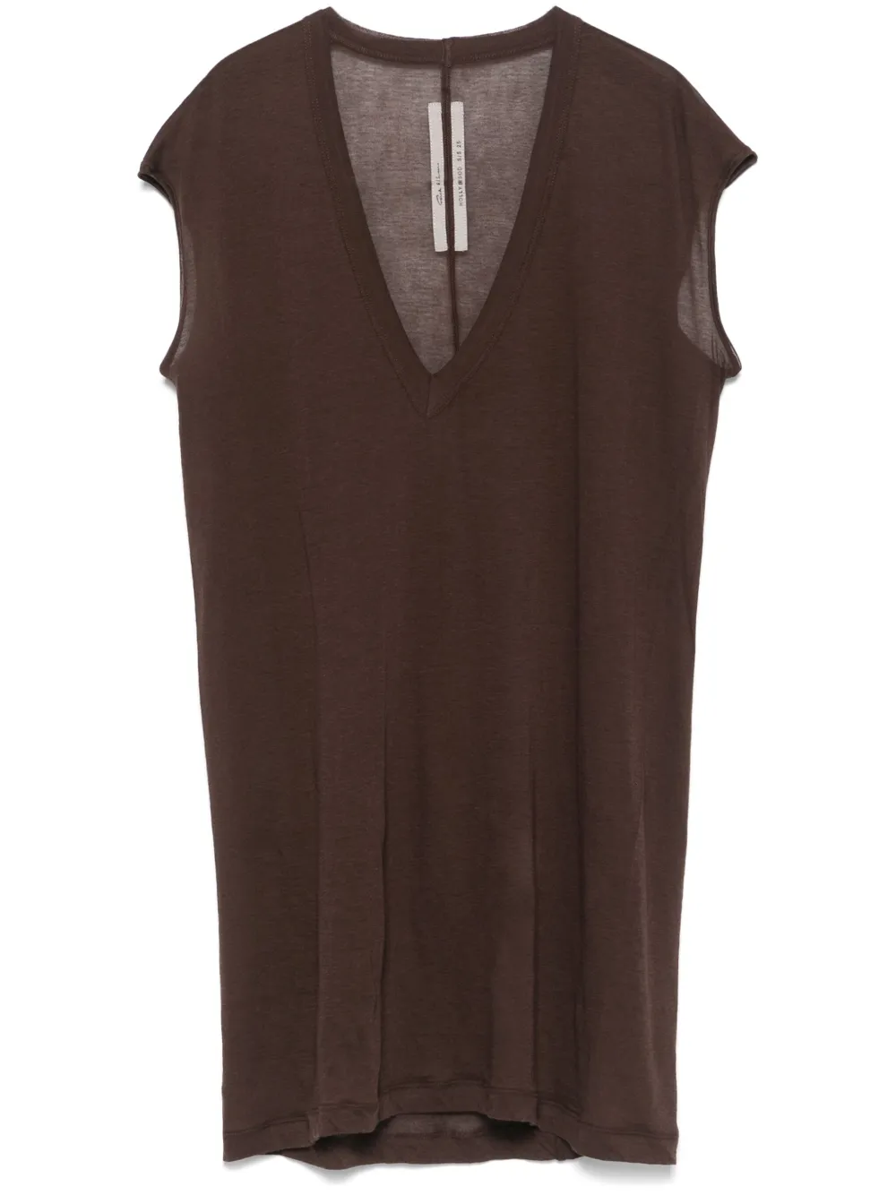 Rick Owens Tanktop van biologisch katoen Bruin