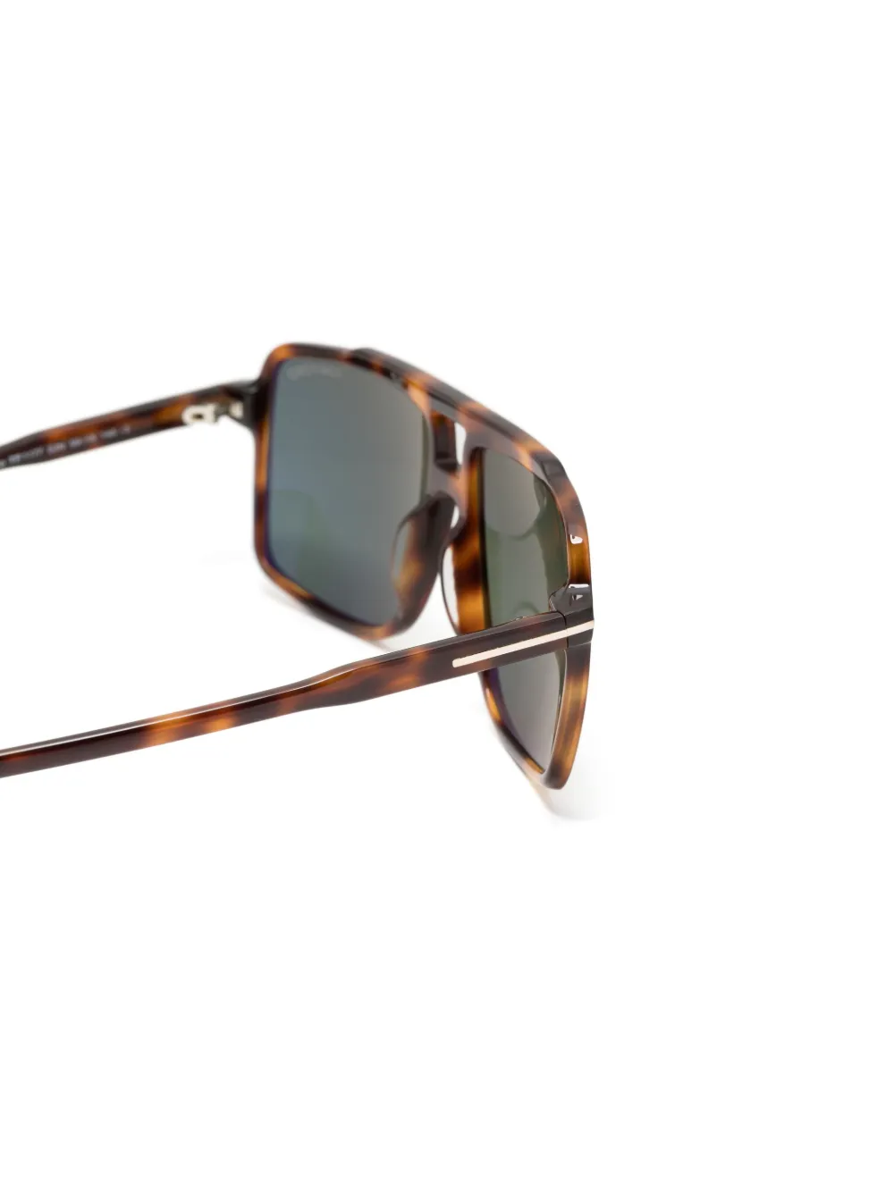 TOM FORD Zonnebril met piloten montuur Bruin
