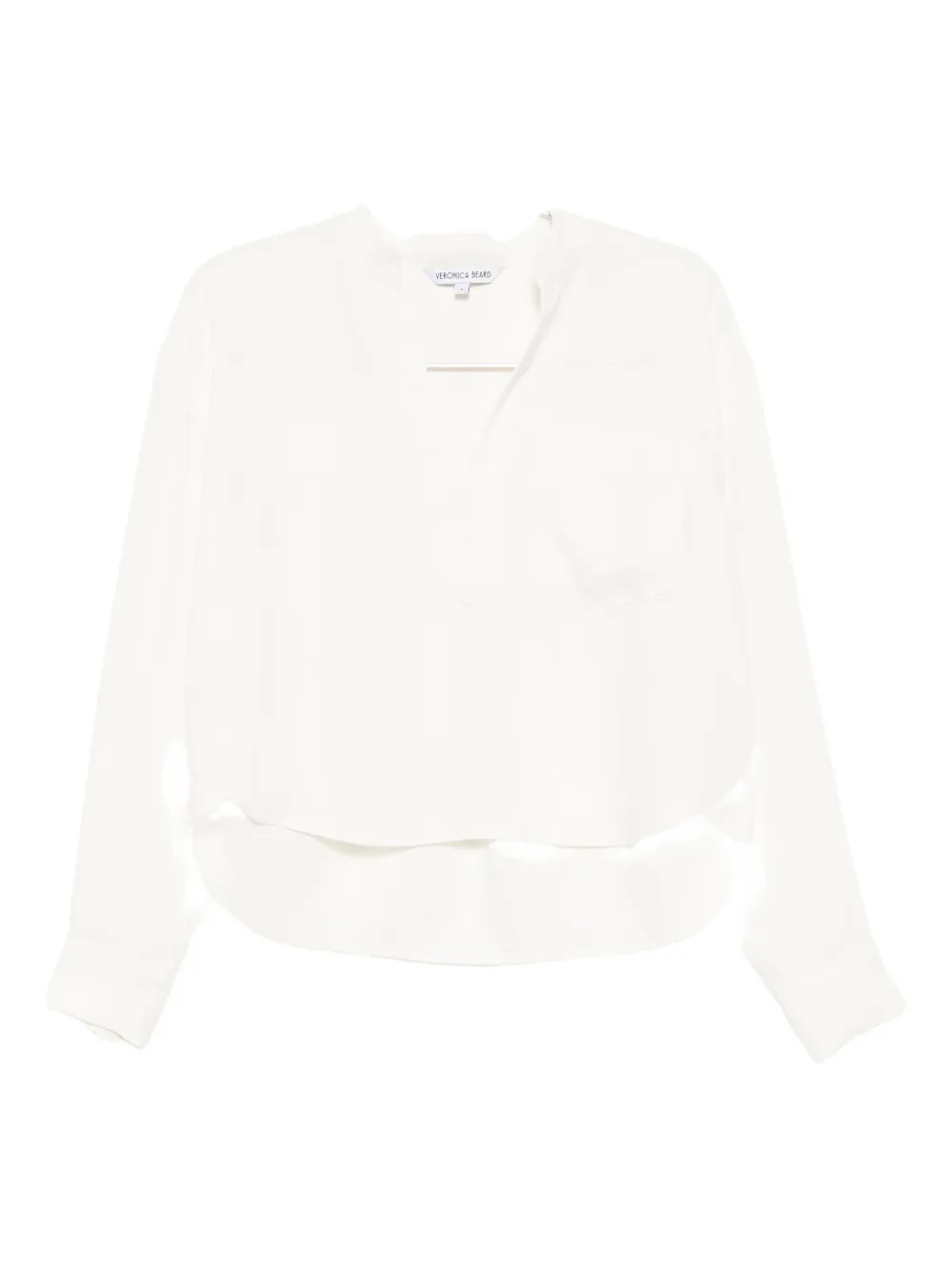 Veronica Beard Dean Blouse In White