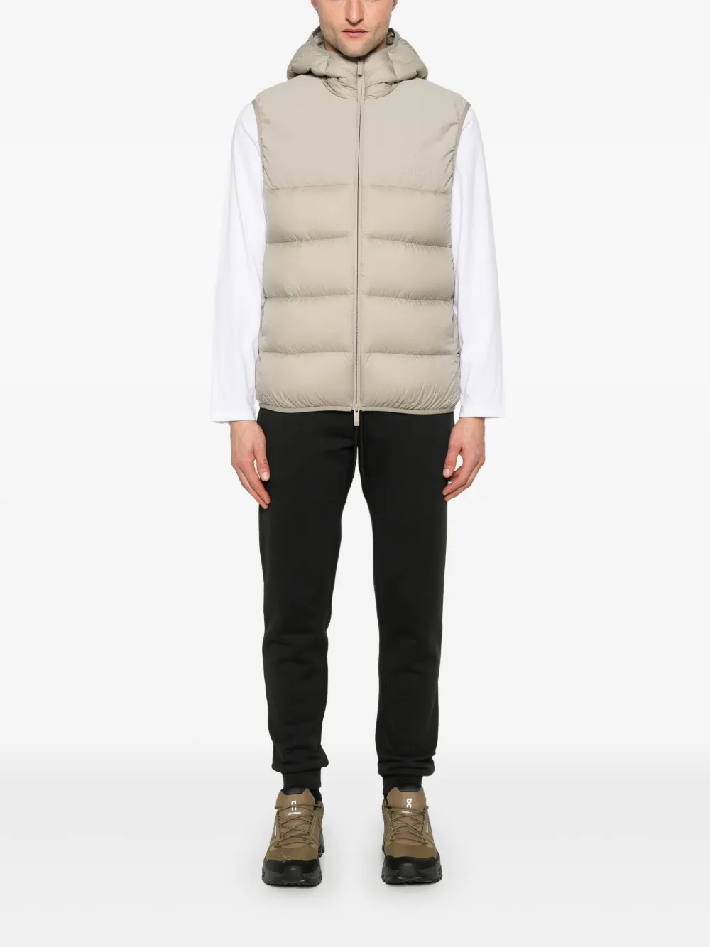 Moncler Bresse gilet - Grijs