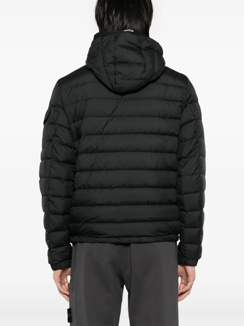 Moncler Gewatteerd jack Zwart