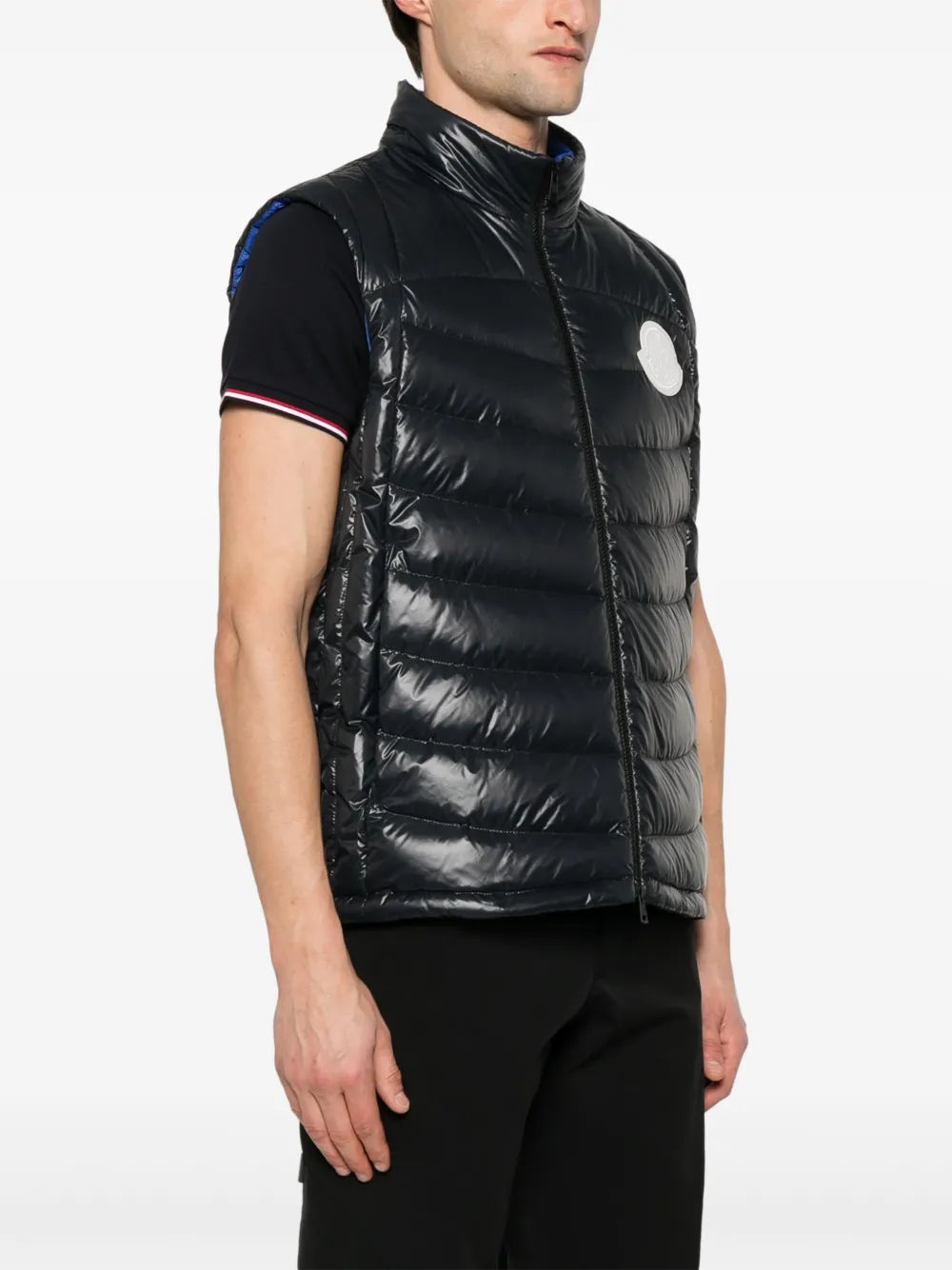 Moncler Menelao gilet Blauw