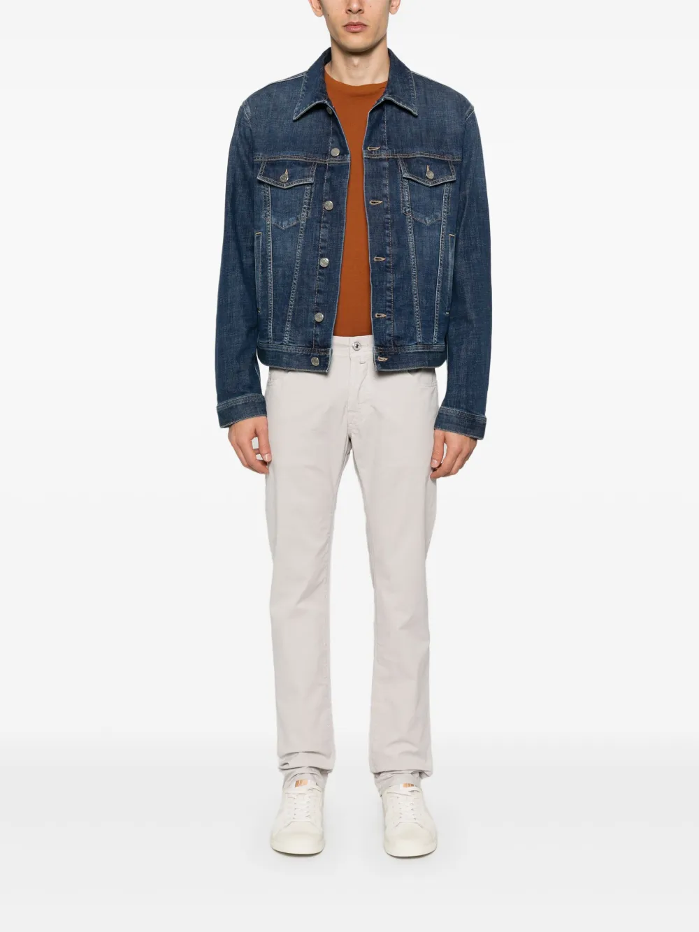 Jacob Cohën Denim jack - Blauw