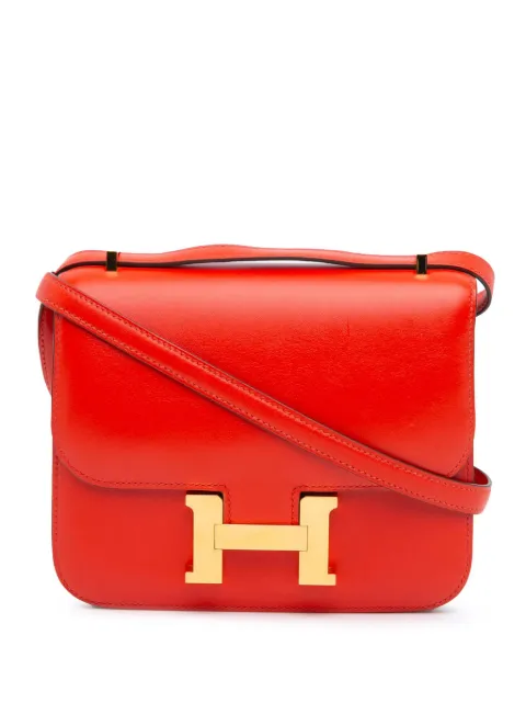 Hermès Pre-Owned bolsa crossbody Mini Tadelakt Constance 18 2019