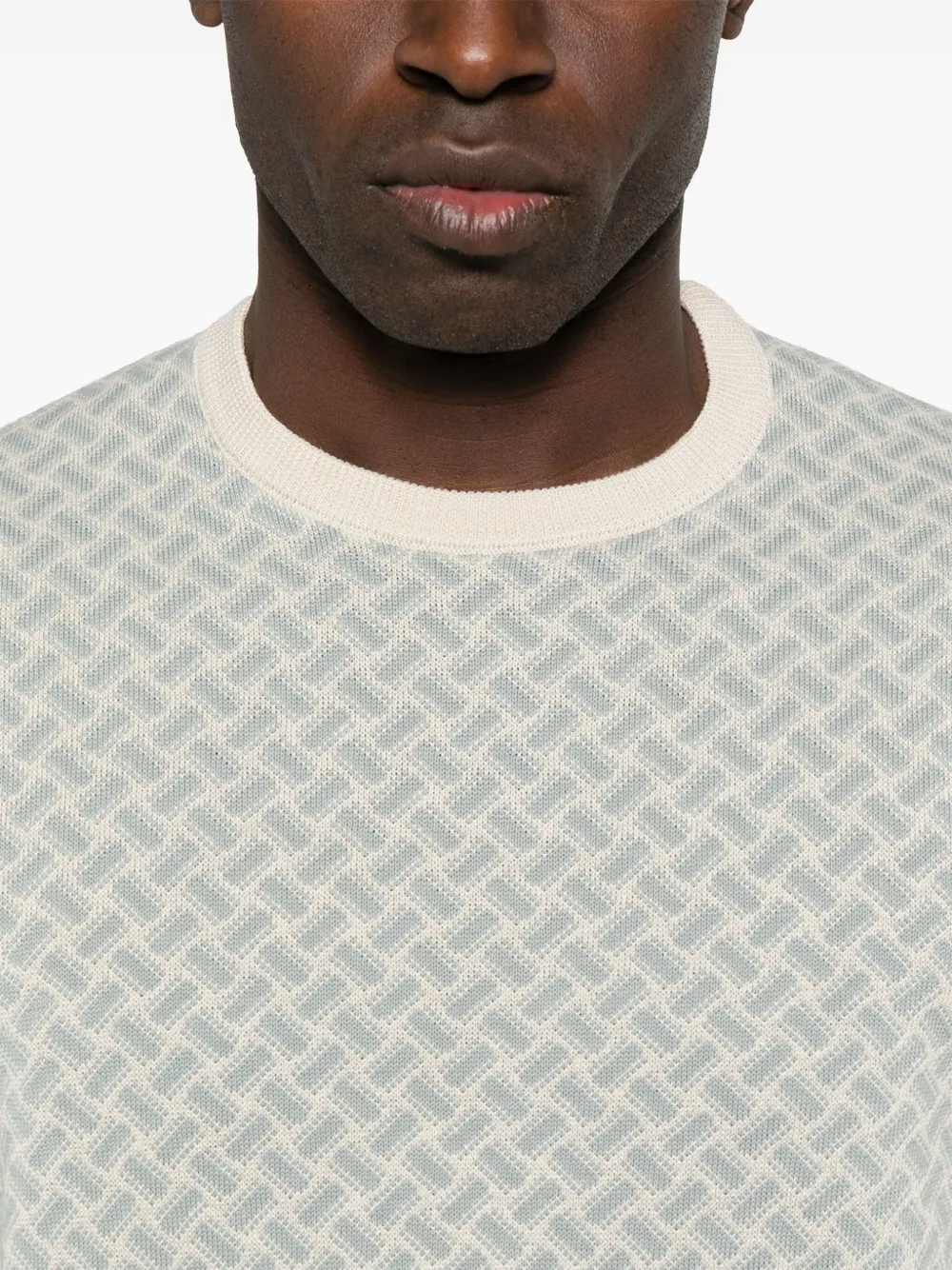 Drumohr Razor Blade trui Blauw
