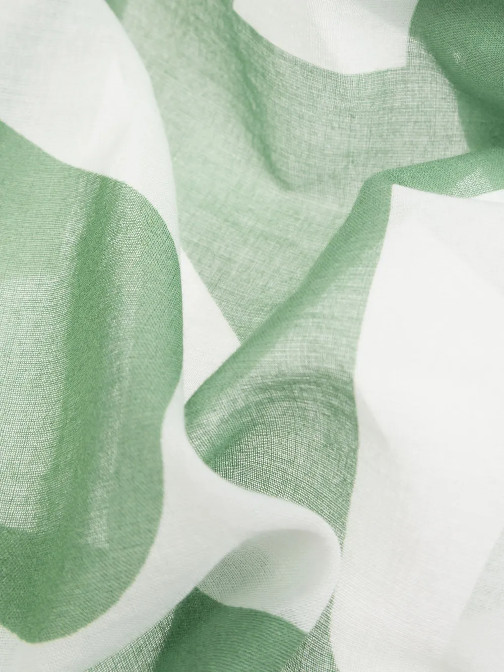 Moschino Sjaal met logoprint Groen