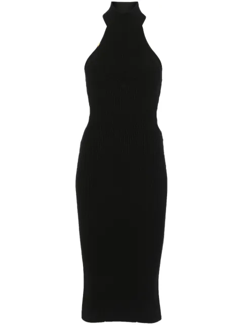 Elisabetta Franchi vestido tejido de canalé