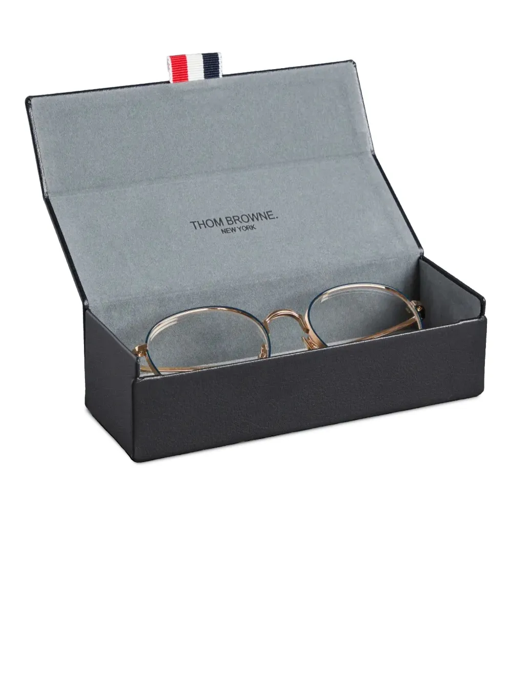 Thom Browne Eyewear Bril met rond montuur Goud