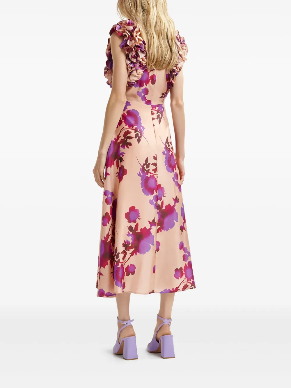 Essentiel Antwerp Hancun midi-jurk Roze