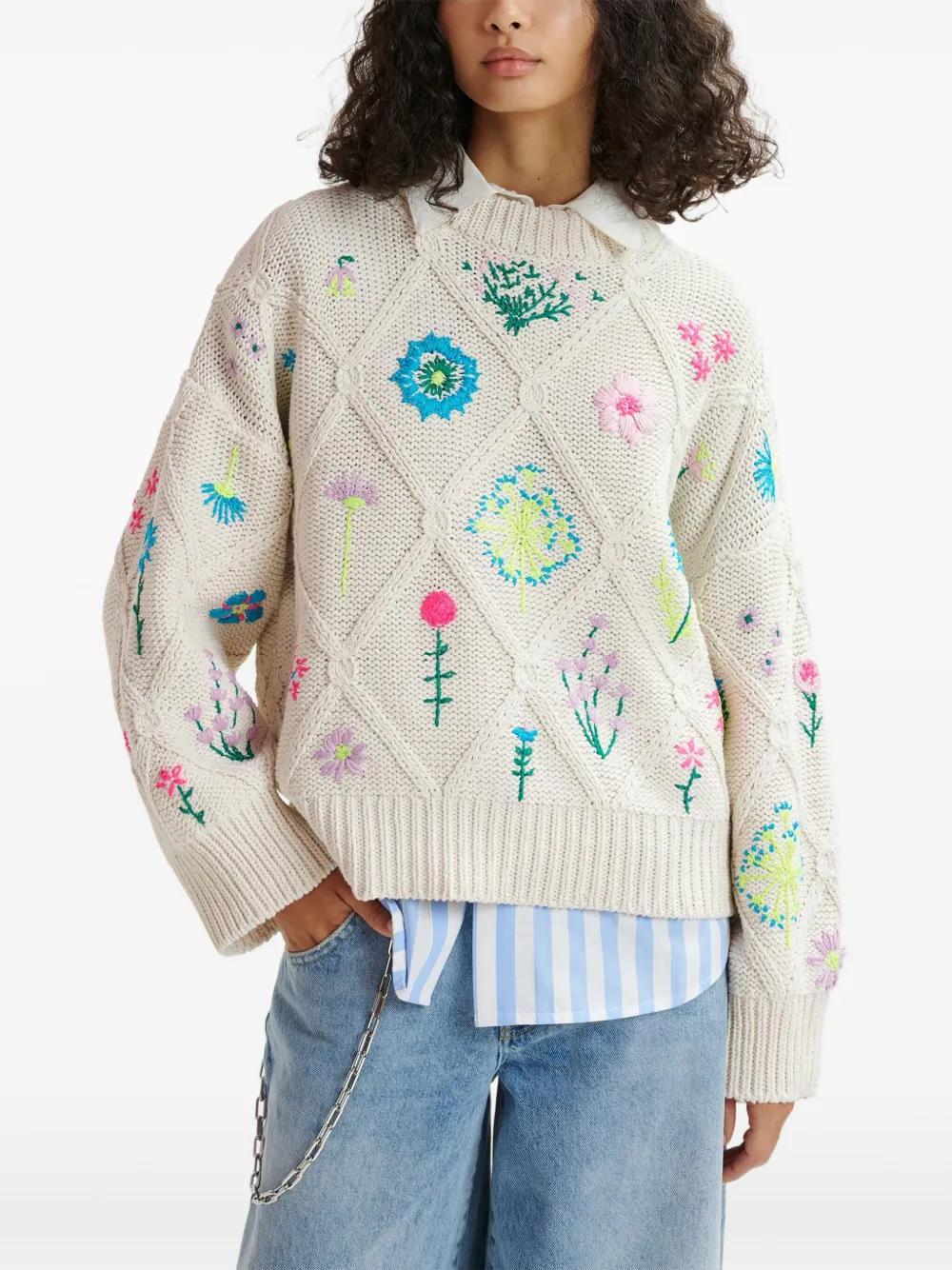 Essentiel Antwerp Hadream trui Wit