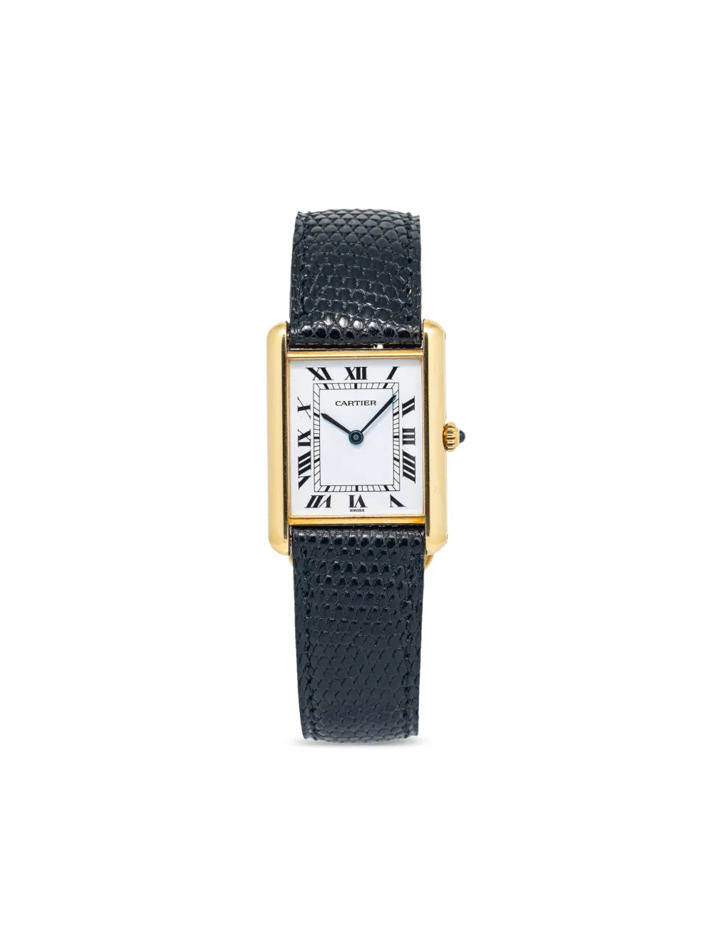Cartier プレオウンド タンクルイ 23mm - ホワイト Cartier プレオウンド タンクルイ 23mm - ホワイト