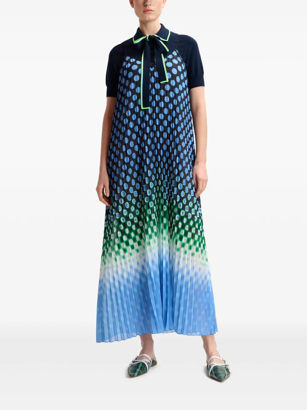 Essentiel Antwerp Maxi-jurk - Blauw