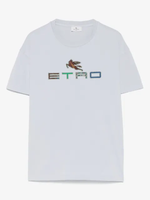 ETRO KIDS T-shirt met geborduurd logo
