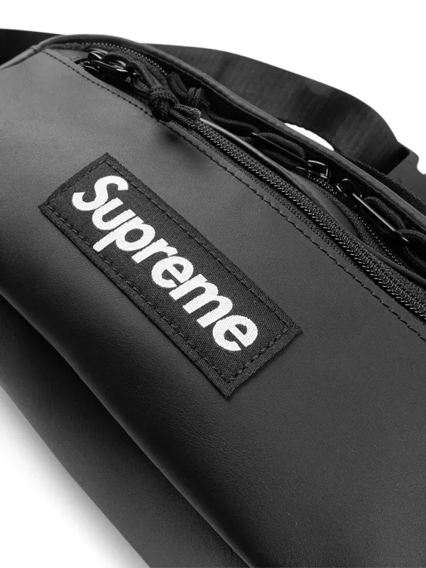 Supreme Leather Belt Bag | Black | FARFETCH