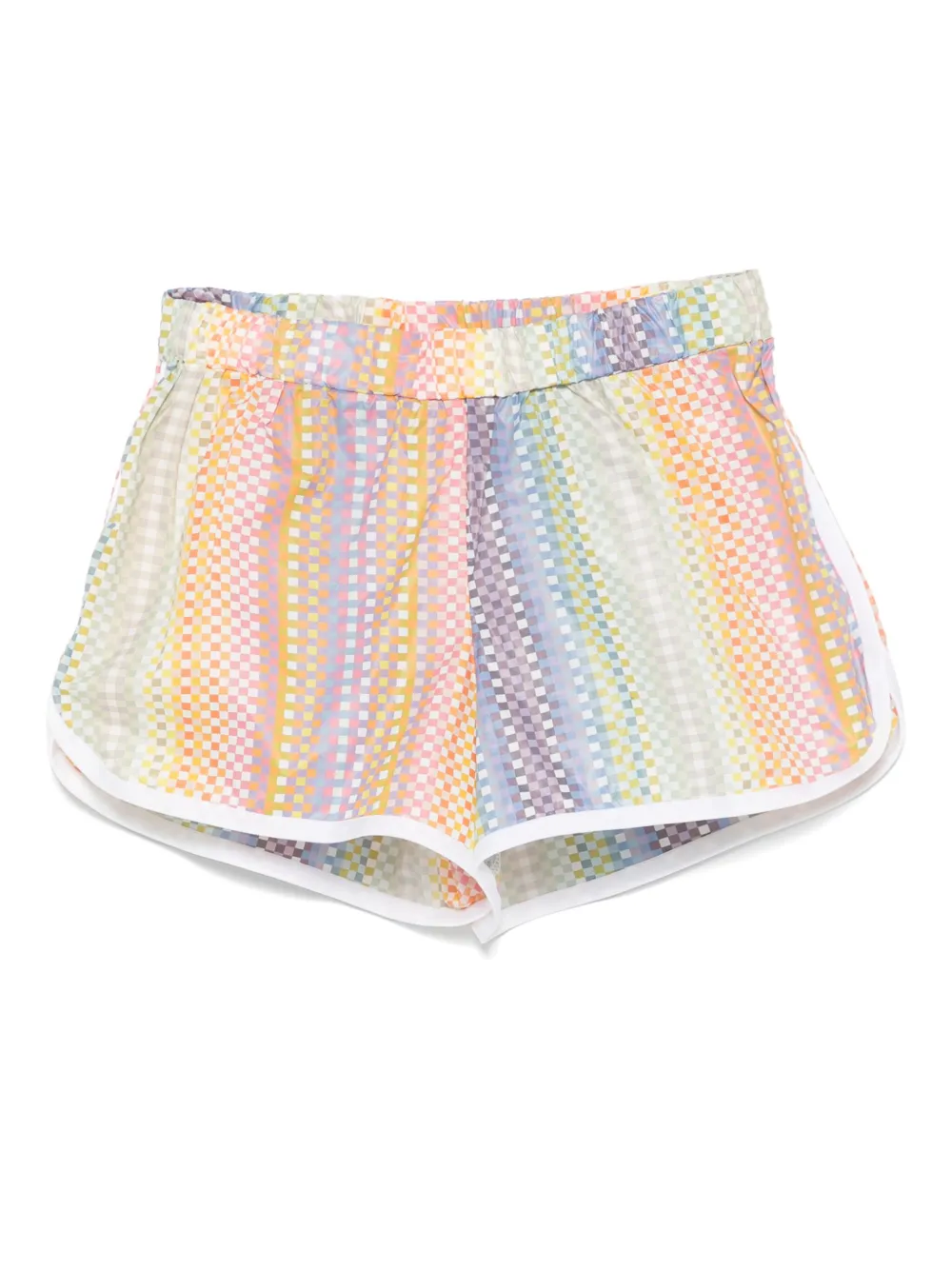 MISSONI CHECKED-PRINT SHORTS