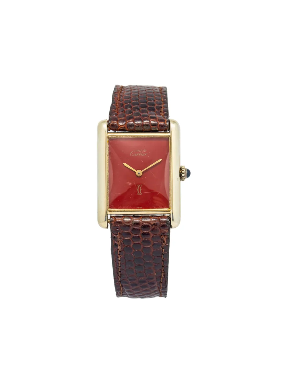 Cartier Orologio Tank 24mm Pre-owned - Rosso