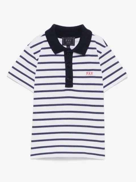 Fay Kids polo à rayures