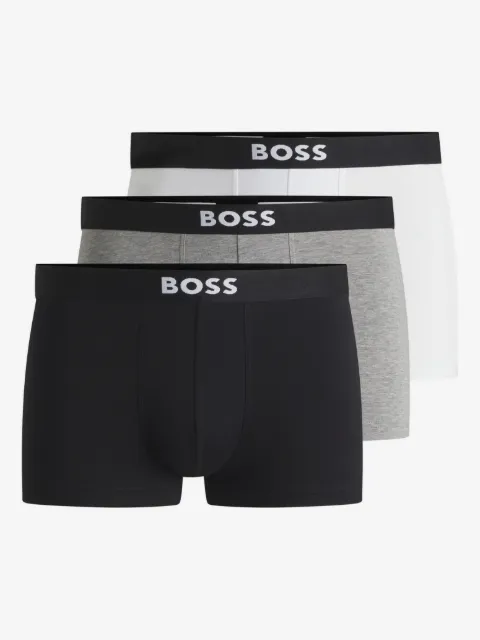 BOSS logo-waistband boxers (pack of three)