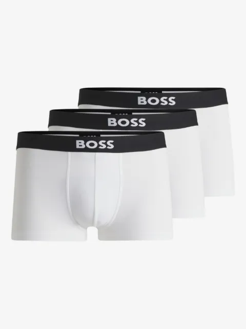 BOSS logo-waistband boxers (pack of three)