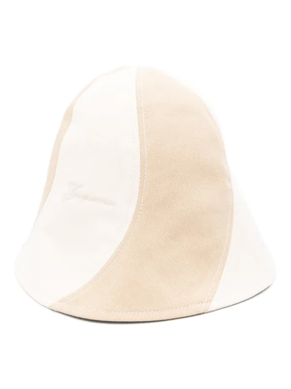 関税送料込み ジャックムス ソリストライプバケットハット JACQUEMUS ジャックムス 帽子 ハット 213AC002 LE BOB ARTICHAUT