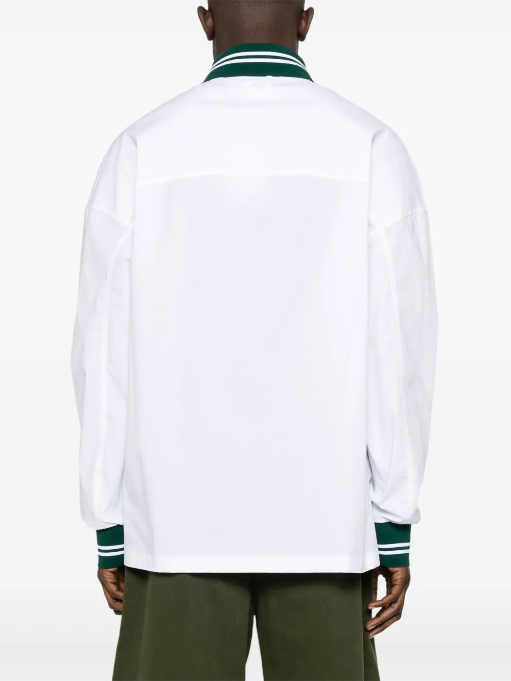 Jacquemus La Chemise Baseball ML overhemd Wit