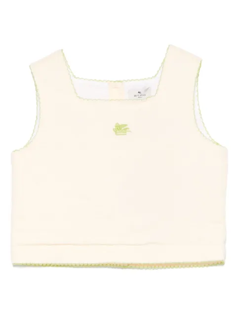 ETRO KIDS patterned-jacquard top