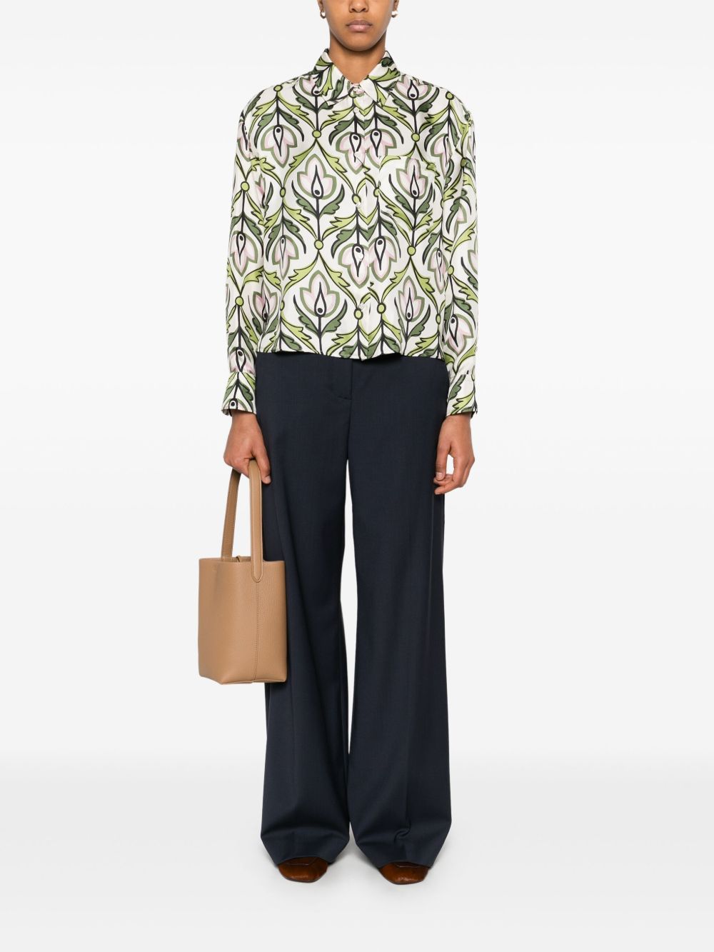 Max Mara Enfasi blouse - Groen