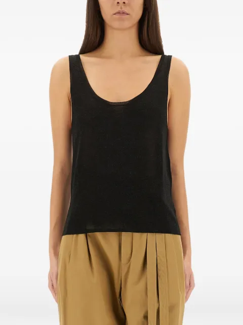 Saint Laurent scoop-neck top
