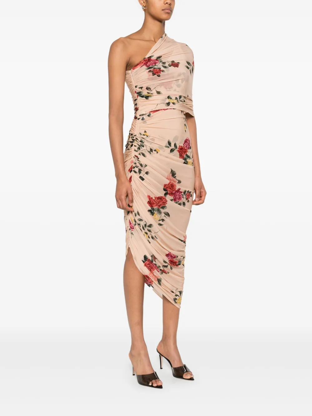 Magda Butrym Tweedelige jurk Beige