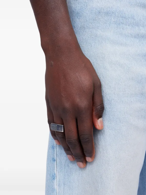 ★MM6 メゾンマルジェラ★ ナンバーモチーフリング ♪シルバー♪ MM6 Maison Margiela ナンバーモチーフ リング | シルバートーン