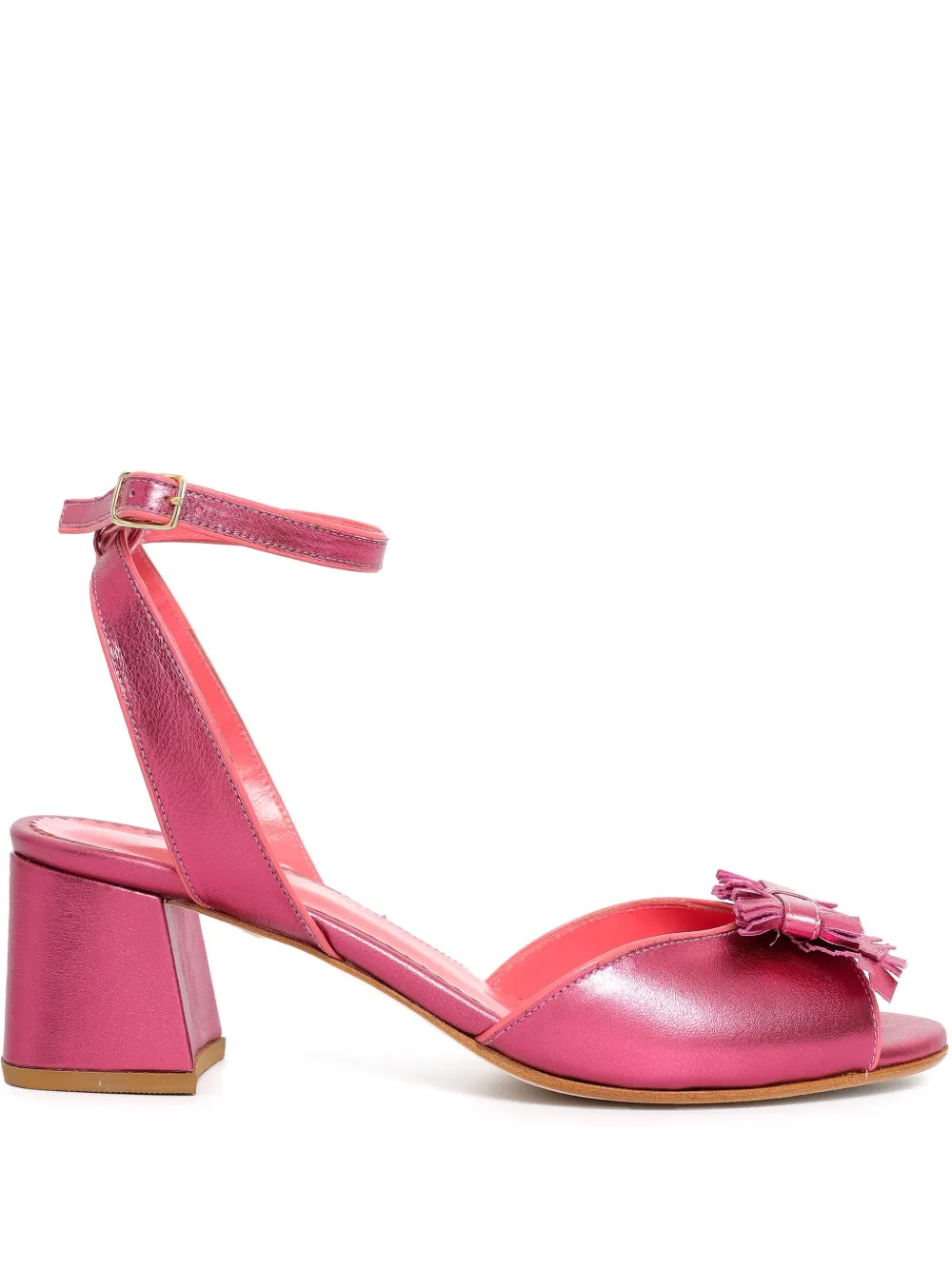 Sarah Chofakian 45mm Cottage sandals Pink