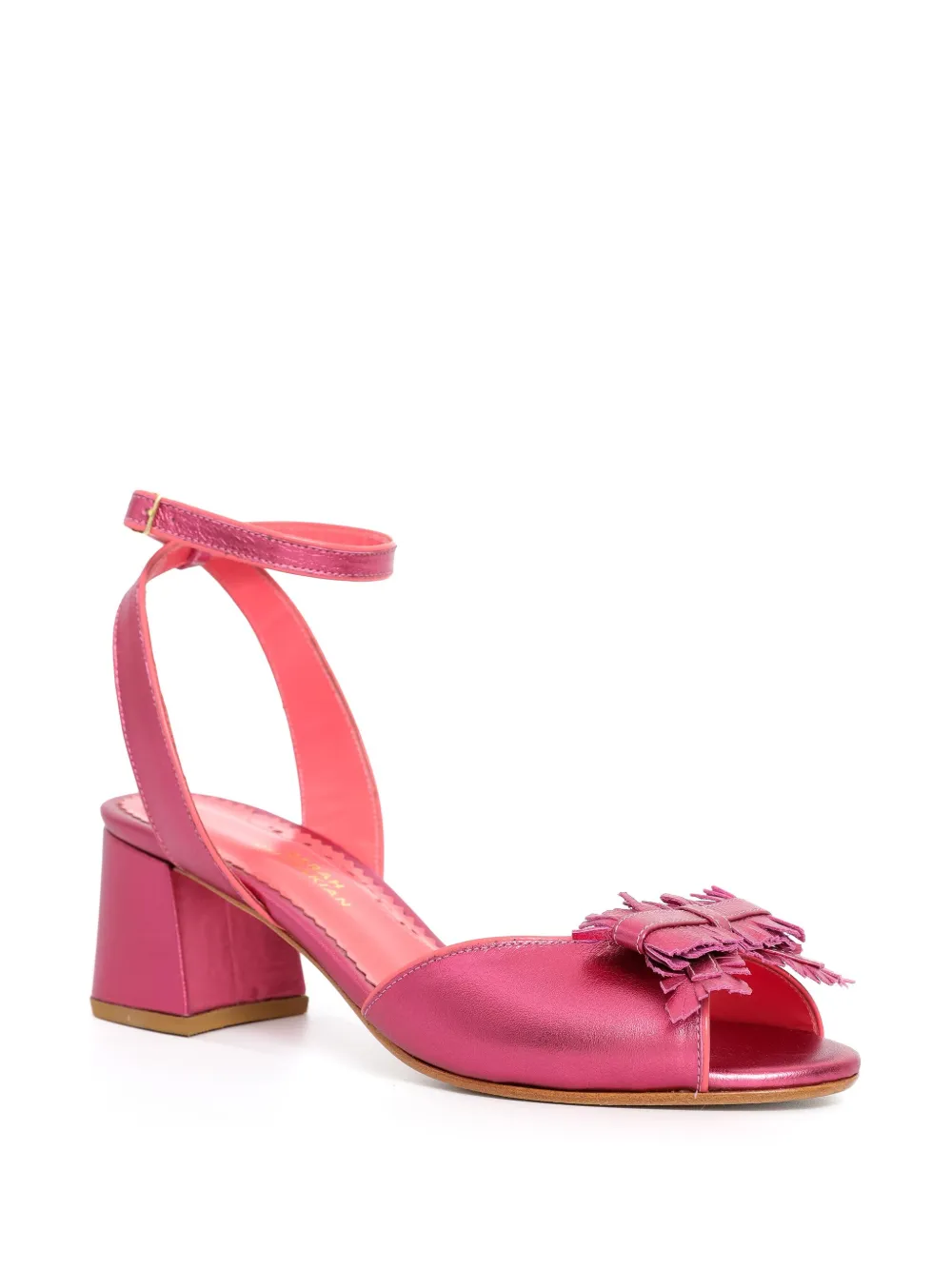 Sarah Chofakian 45mm Cottage sandals Pink