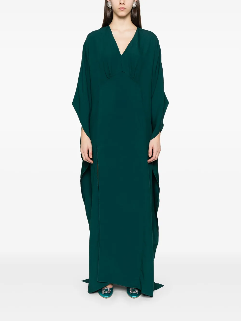 Taller Marmo Obsession maxi-jurk - Groen