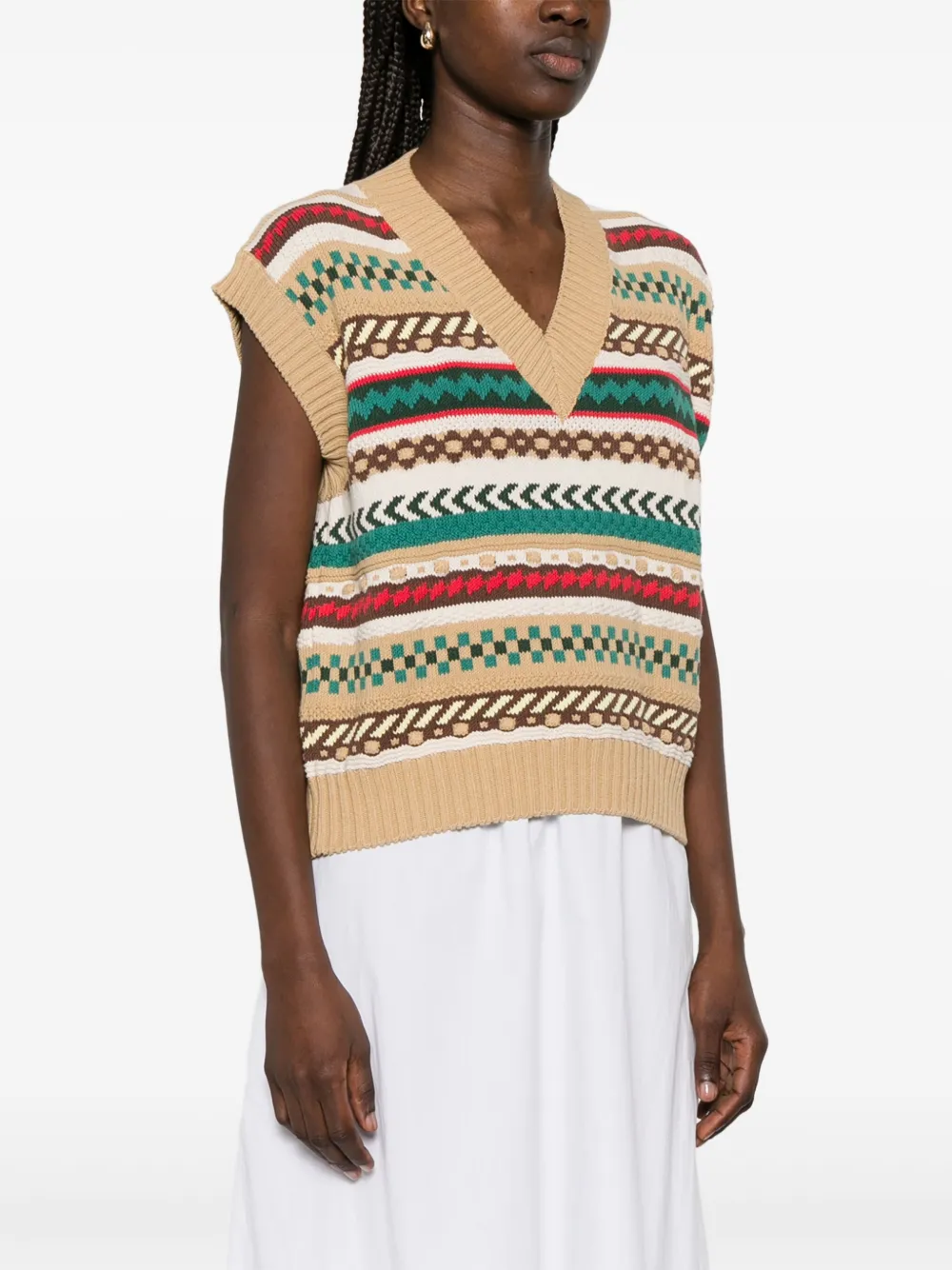 Weekend Max Mara Vicino vest Beige