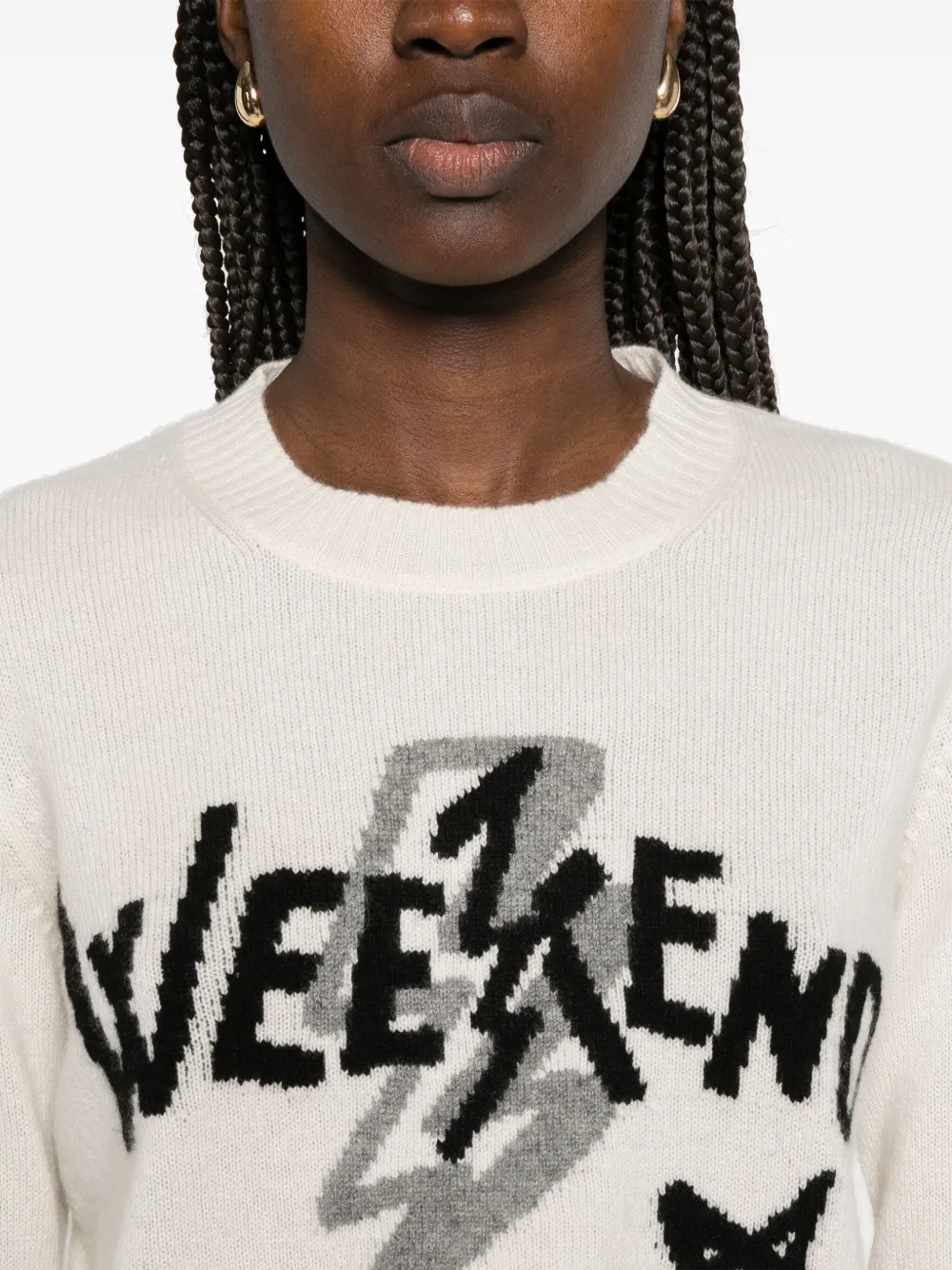 Weekend Max Mara Kansas trui Wit