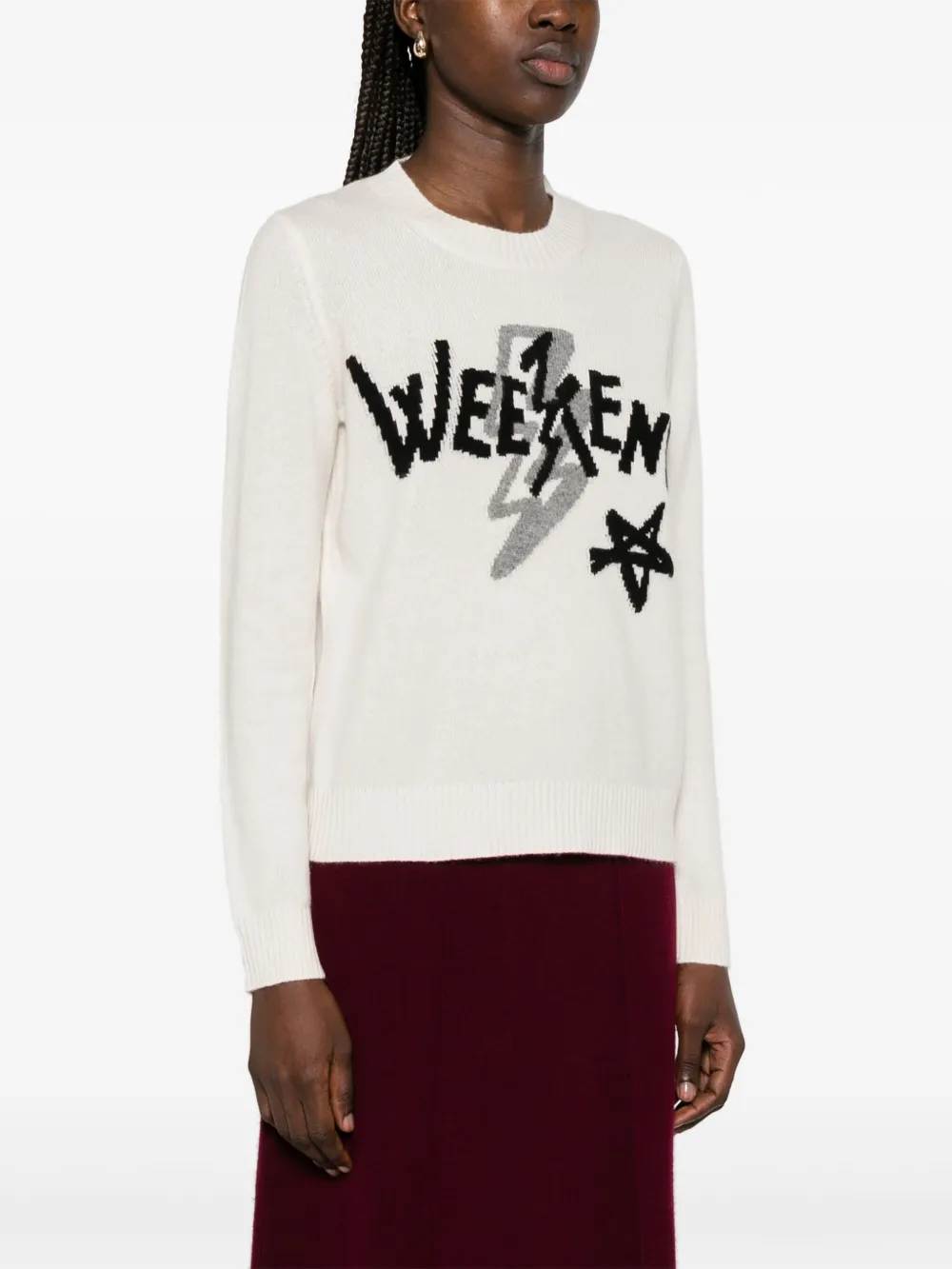 Weekend Max Mara Kansas trui Wit