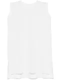 Pleats Please Issey Miyake plissé-effect tank top - White