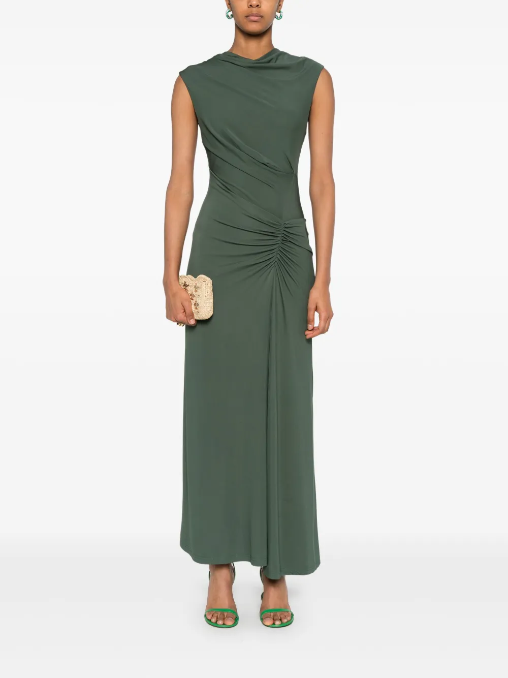 Simkhai Acacia maxi dress - Groen