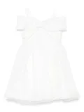 Abel & Lula bow-detail dress - White