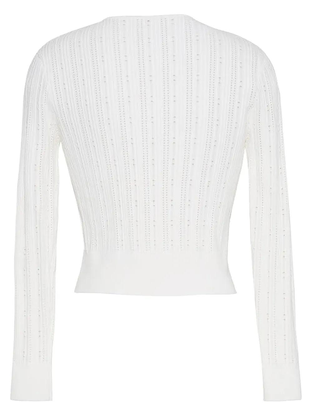 Adam Lippes Faye pointelle-knit cardigan | Cardigans | Image 2