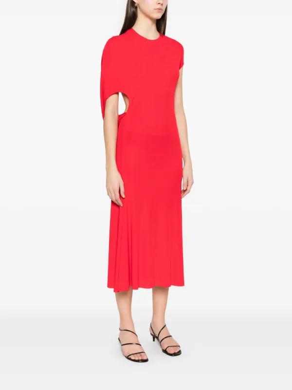 ワンピース JACQUEMUS La Robe Salerno Jacquemus La Robe Salerno Midi Dress | Red | FARFETCH