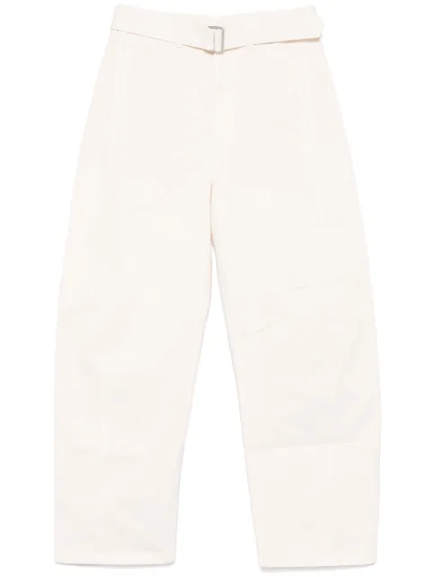 LEMAIRE twisted belted jeans