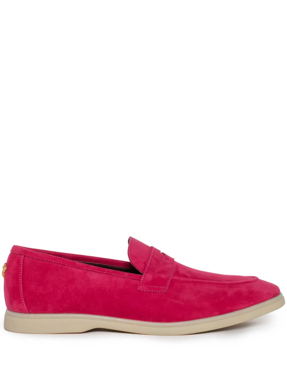 suede loafers