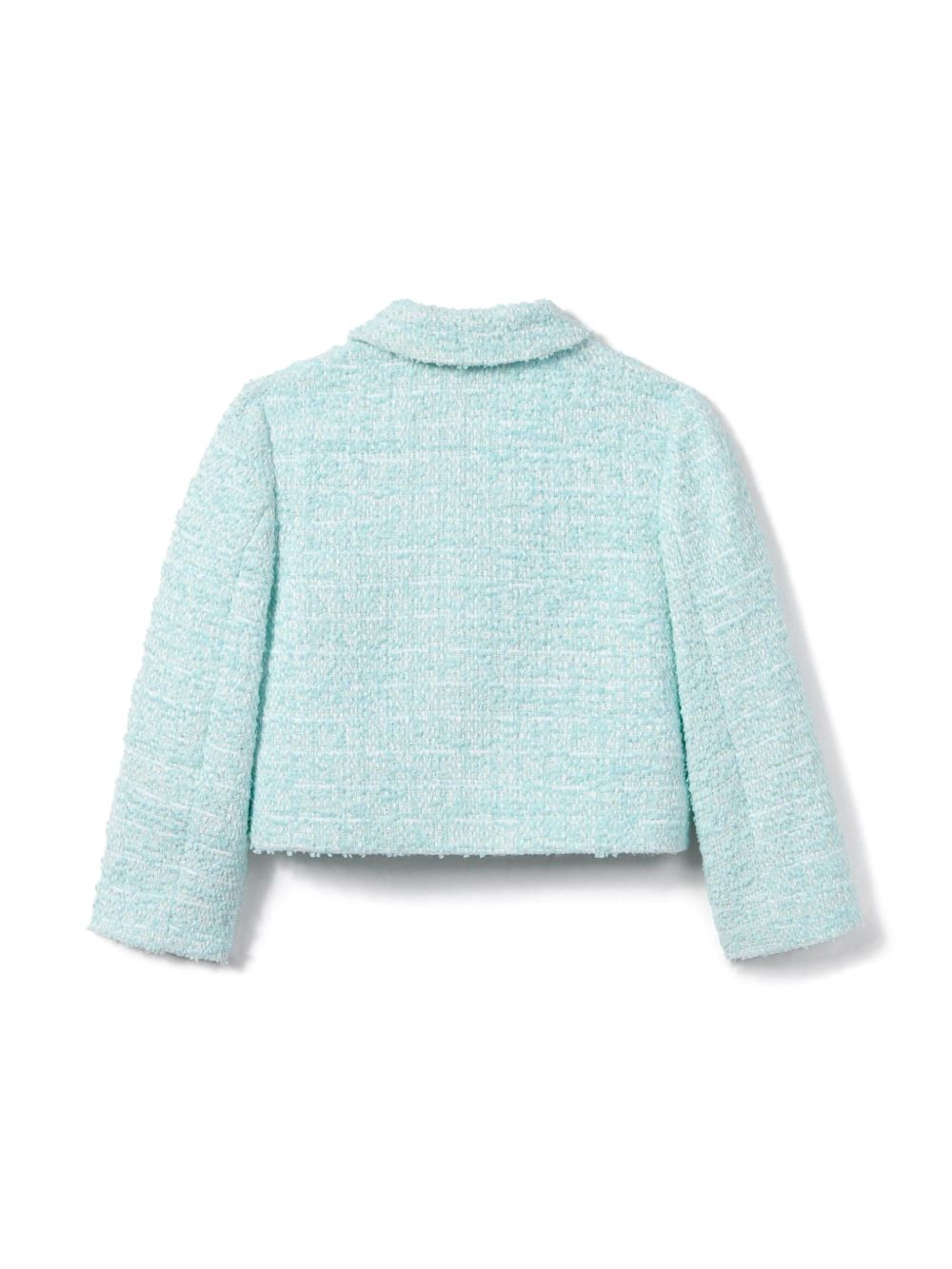 Self-Portrait Kids Tweed jack - Blauw