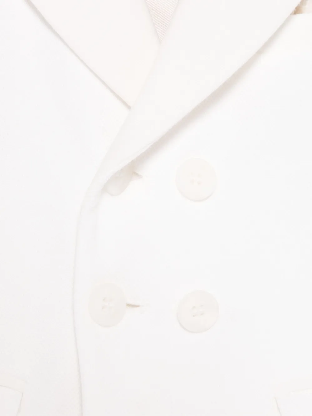 Fay Kids Blazer met dubbele rij knopen Wit