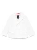 Fay Kids double-breasted blazer - White
