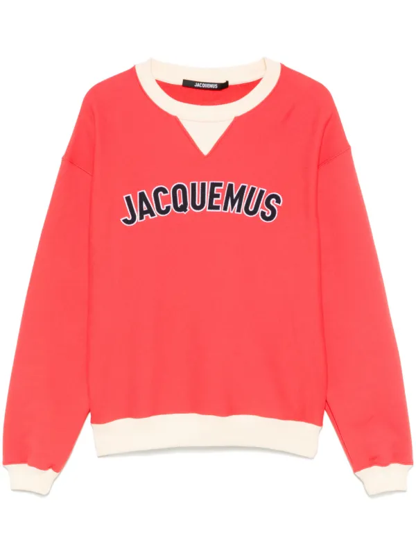 スウェット・トレーナー JACQUEMUS CREWNECK SWEATSHIRT JACQUEMUS - LE SWEATSHIRT GROS GRAIN BLACK – SOLAR MTP