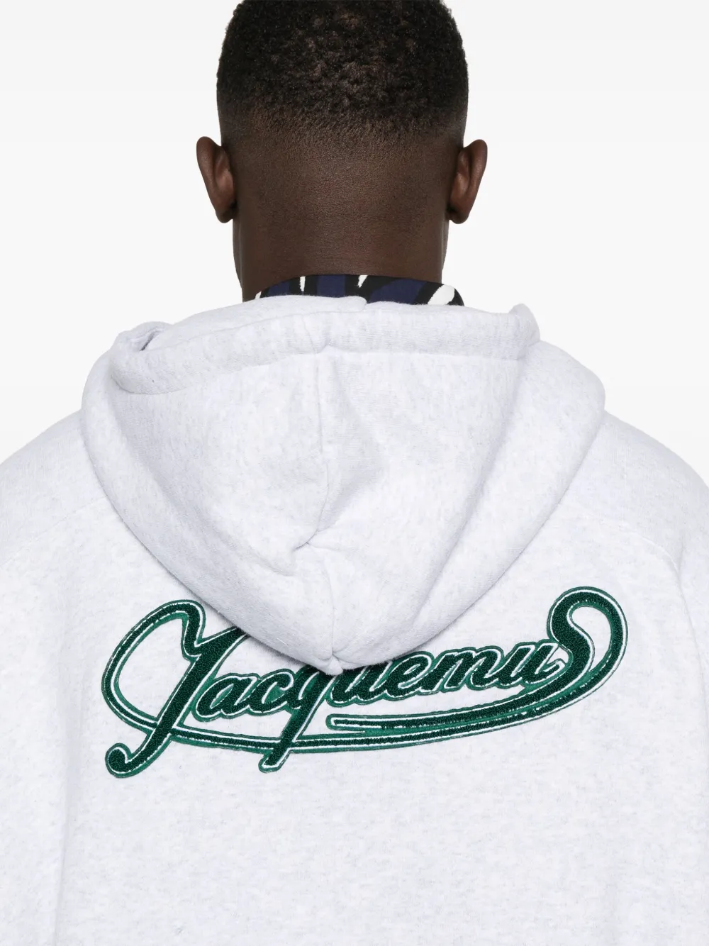 Jacquemus Le Hoodie Torneo hoodie Grijs