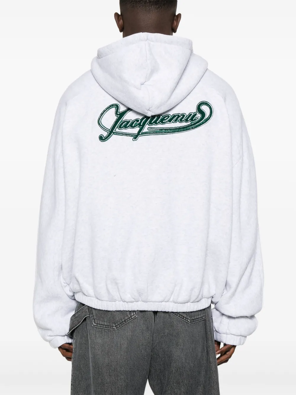Jacquemus Le Hoodie Torneo Hoodie | Grey | FARFETCH TR