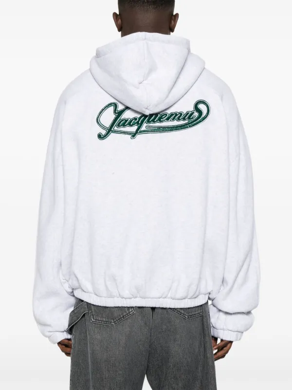 関税送料込み【Jacquemus】LE HOODIE TORNEO パーカー Jacquemus Le Hoodie Torneo Hoodie | Grey | FARFETCH